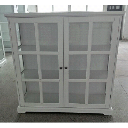 120Cm雙門玻璃柜